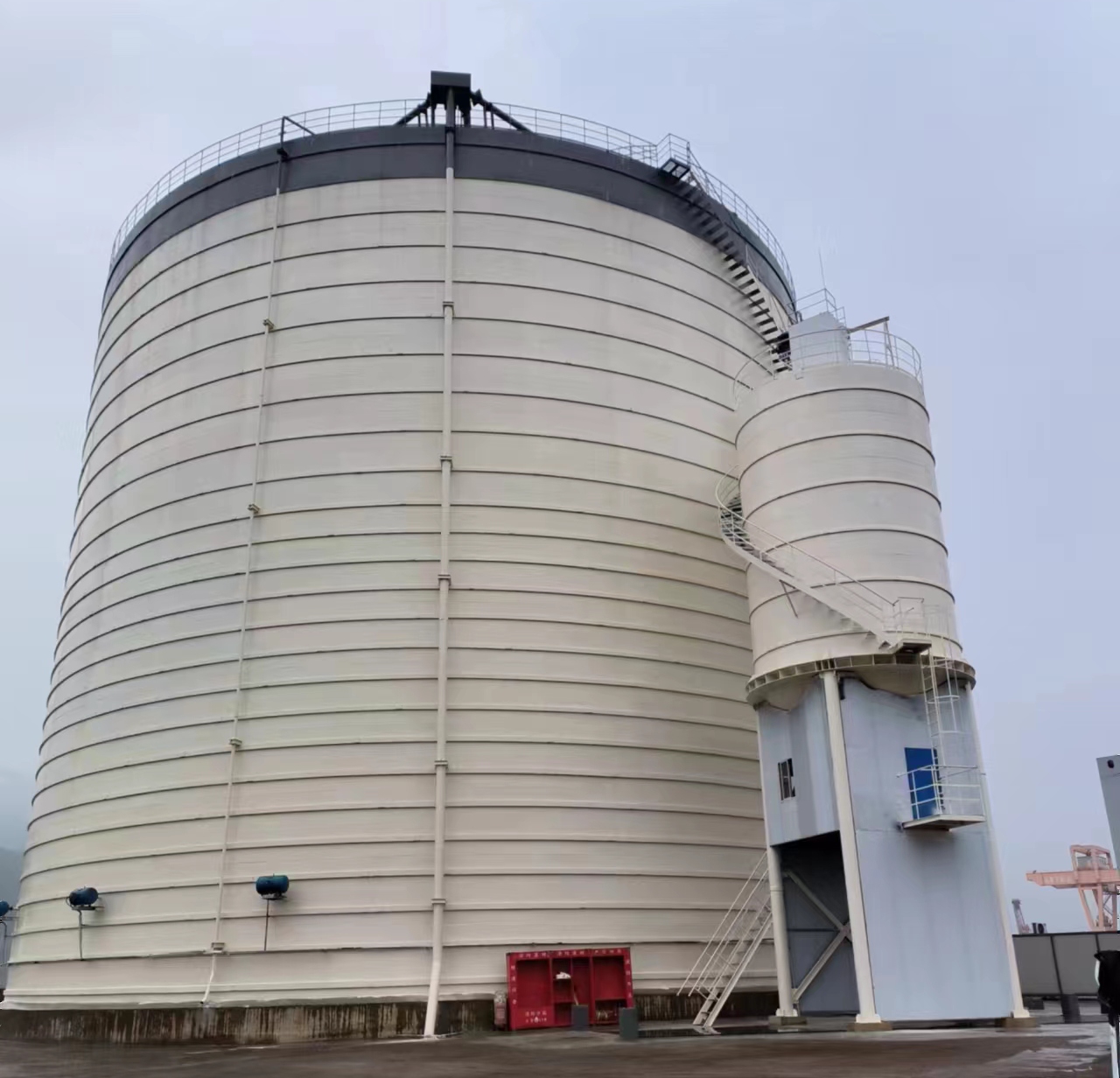 凉城10万吨水泥钢板库