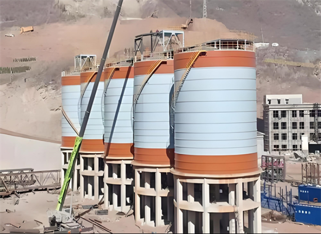 凉城高架钢板仓